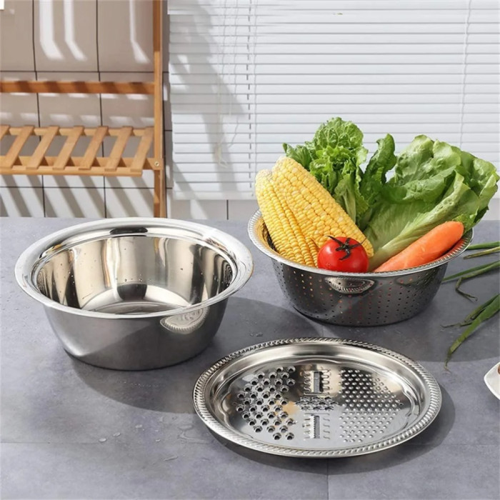 3 In 1 Multifunctional Stainless Steel Basin